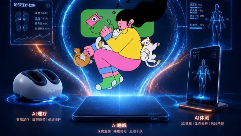 从蛋形足疗仪到AI睡眠垫,健康硬件如何走出“一锤子买卖”?